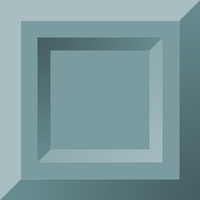 Cutout casing icon
