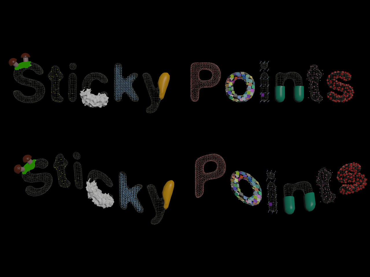 Sticky Points Deformer