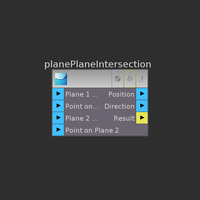 Plane Plane Intersection Icon
